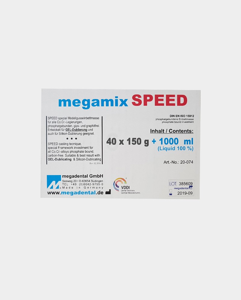 Megamix Speed 40x150 g