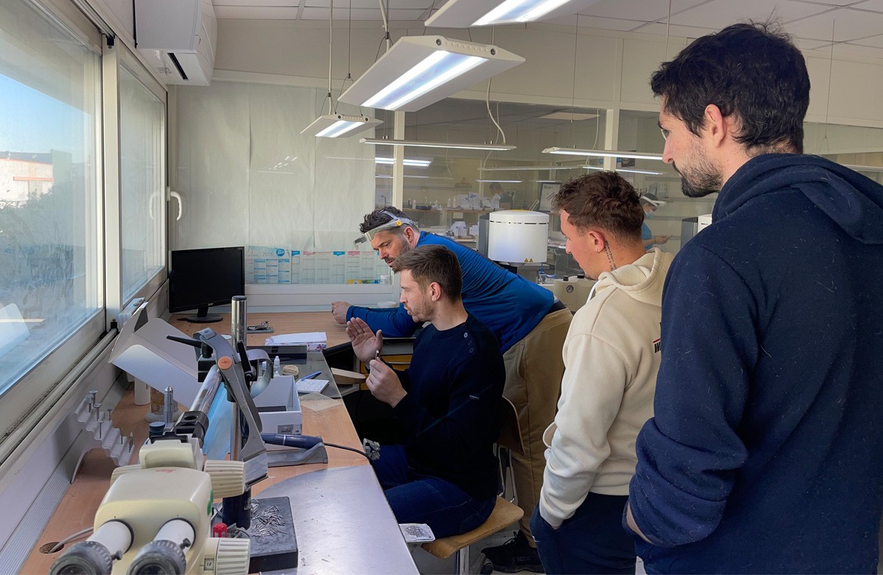 Démos en laboratoires GC ONE SQIN !