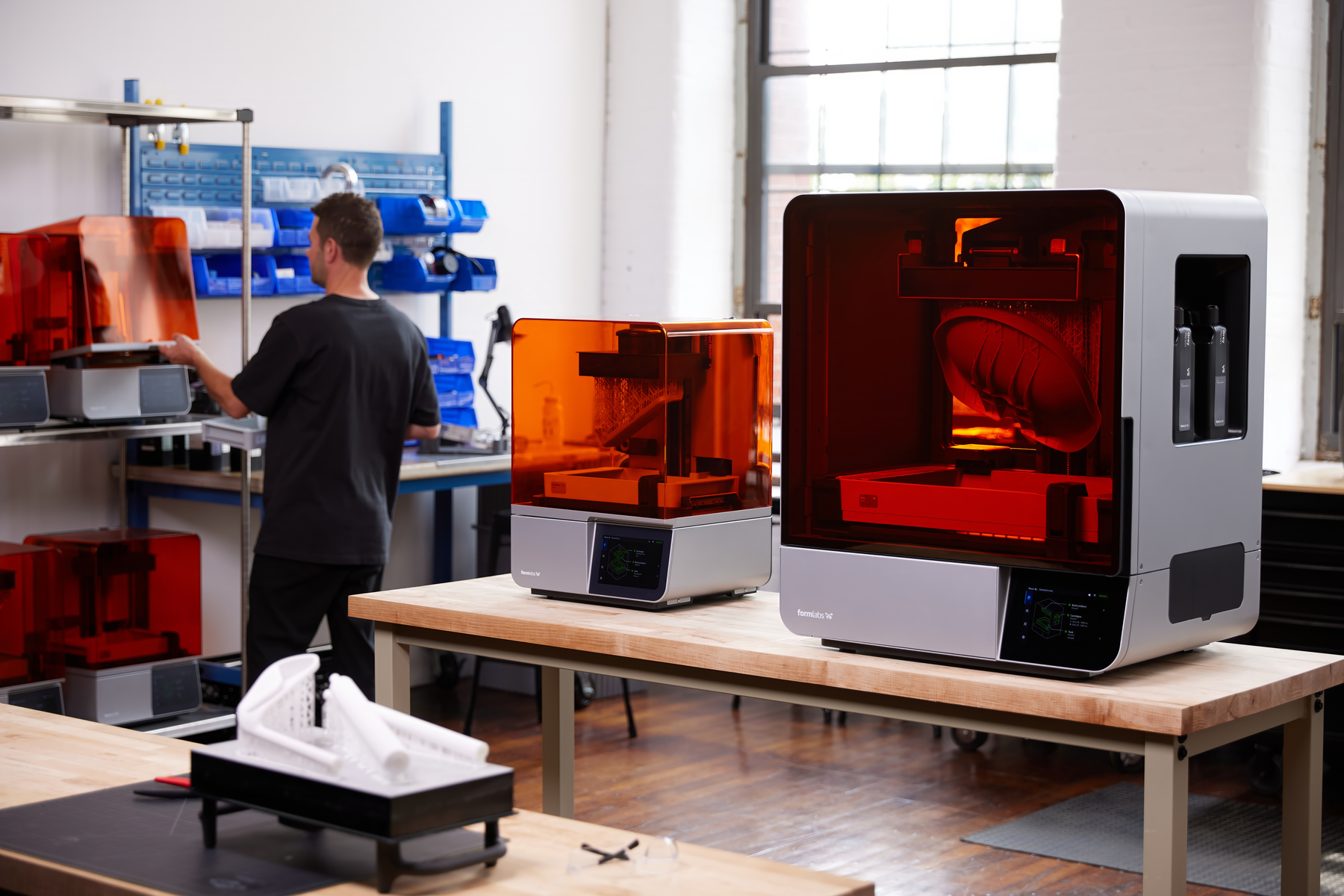 Lancement des imprimantes Form 4L et Form 4BL de Formlabs