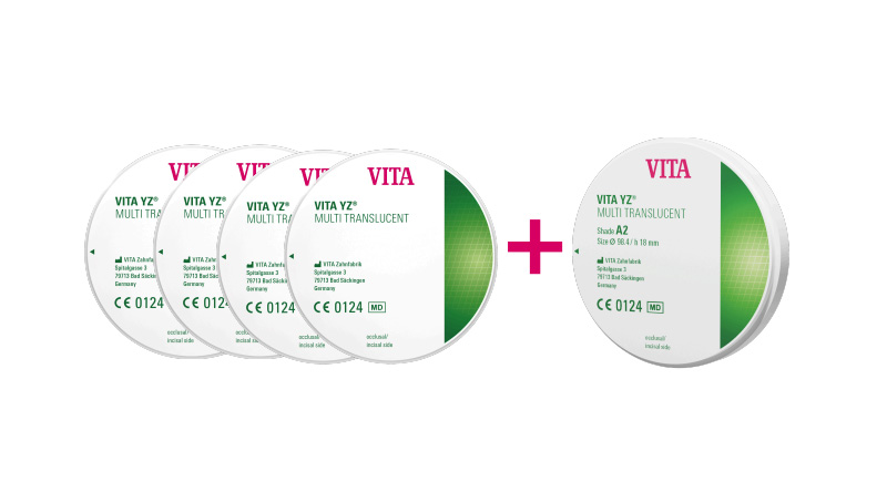 VITA YZ® MULTI TRANSLUCENT / VITA YZ® ST Multicolor