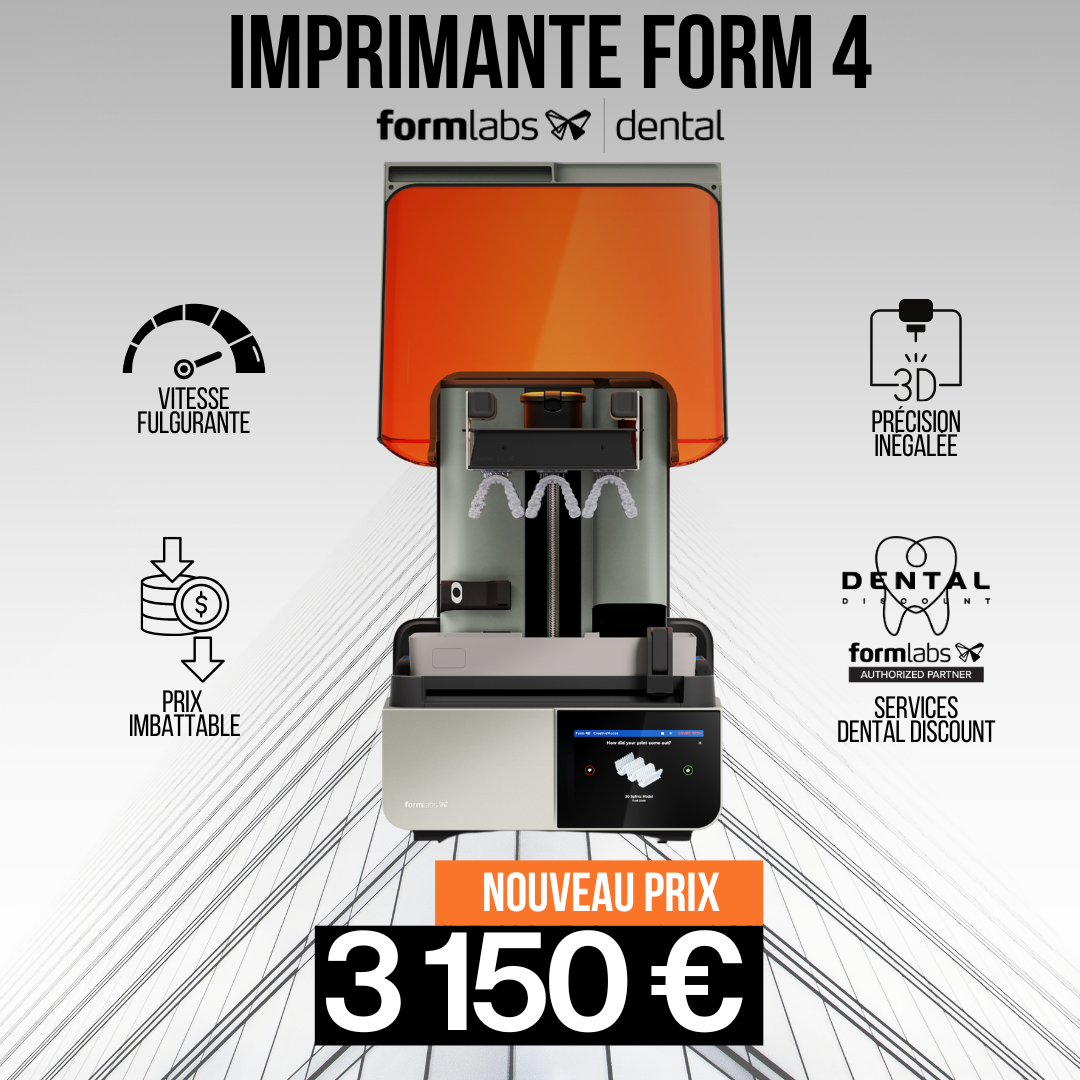 Le nouveau prix de l'imprimante Form 4 de Formlabs